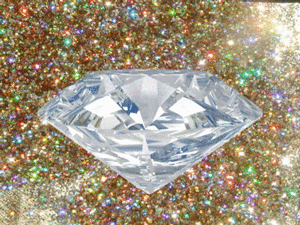 Gif animé bijoux diamant